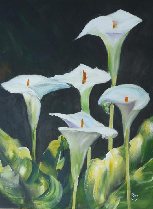 arums - Mary-Claude  Roy