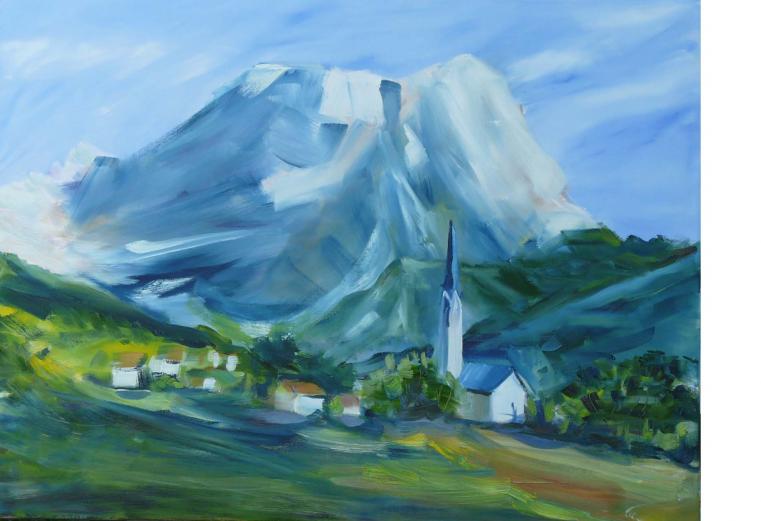 les dolomites - Mary-Claude  Roy - Click to enlarge