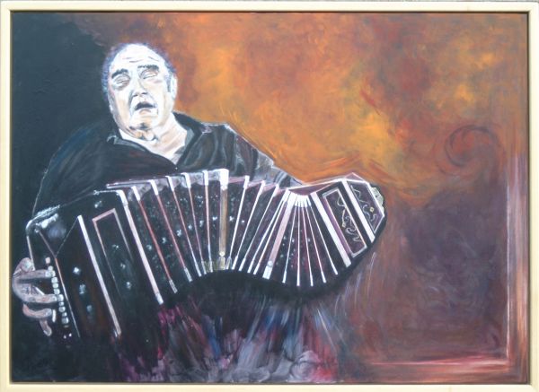 Bandoneonplayer PEPE LIBERTELLA - Annette Steens - Click to enlarge