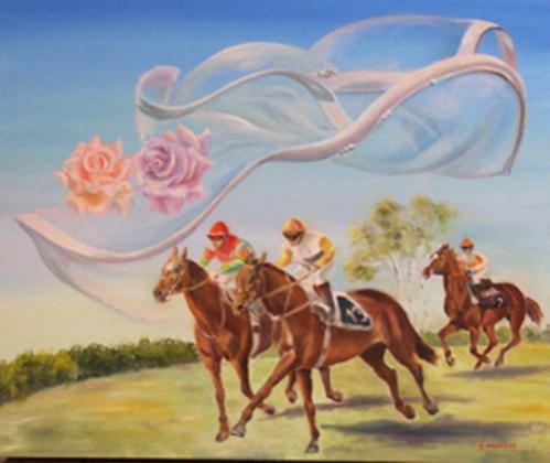 course aux roses - Simone Rouillon