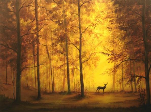 Autumn Deer - William Boyer - Cliquer pour afficher en grand
