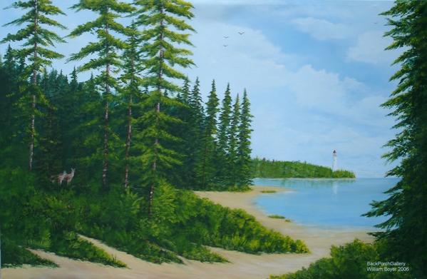 Presque Isle Lighthouse - William Boyer - Cliquer pour afficher en grand
