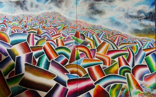 Reichian colour-drumming - Chris Waller