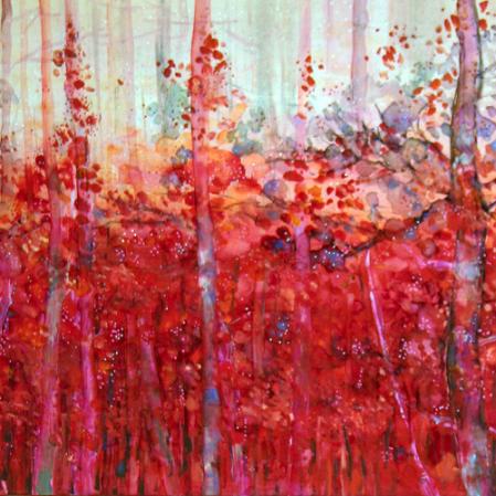 bouleaux rouges - Olivier Geffard