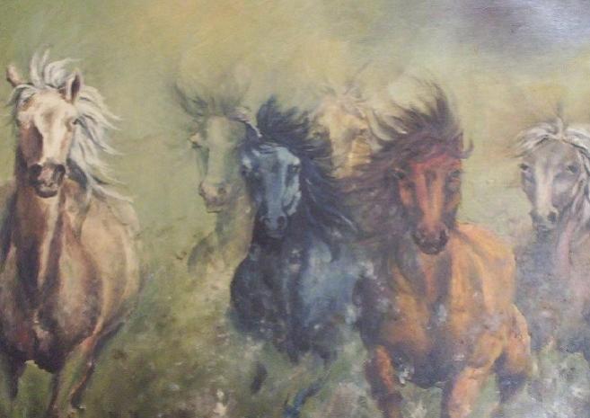 Galop de l'étang - Marie Noëlle Archambault - Click to enlarge