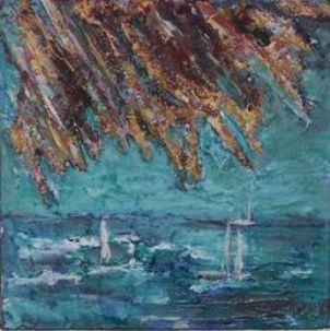 Tempête en mer 3D - Marie Noëlle Archambault