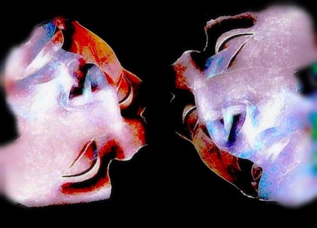 confrontation - Chantal Leymarie - Click to enlarge