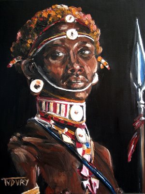 Guerrier Samburu - Jean-Marc Tudury