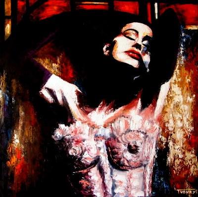 Corset rose - Jean-Marc Tudury