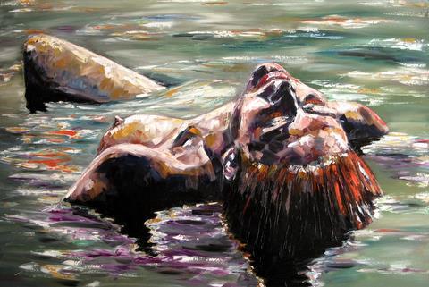 Le bain - Jean-Marc Tudury