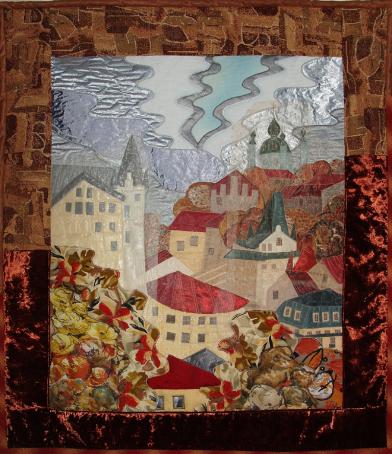 Thr Golden Autumn of St Andrew's slope - Irina Fomina
