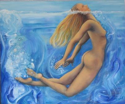 La fille de l'eau - Carolina Kergall