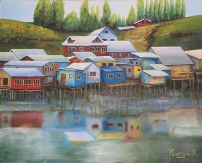 Paysage Chiloé - Carolina Kergall