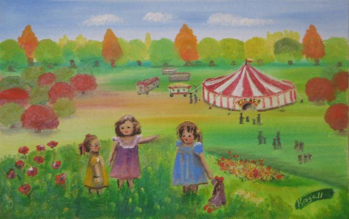 Le cirque est arrivé! - Carolina Kergall - Click to enlarge