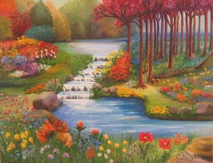 Le jardin tranquil - Carolina Kergall