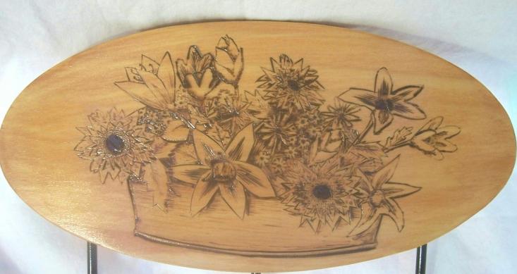 Flowers on Key holder - Joshua Placek - Cliquer pour afficher en grand