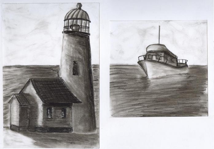 Light House Boat - Joshua Placek - Cliquer pour afficher en grand