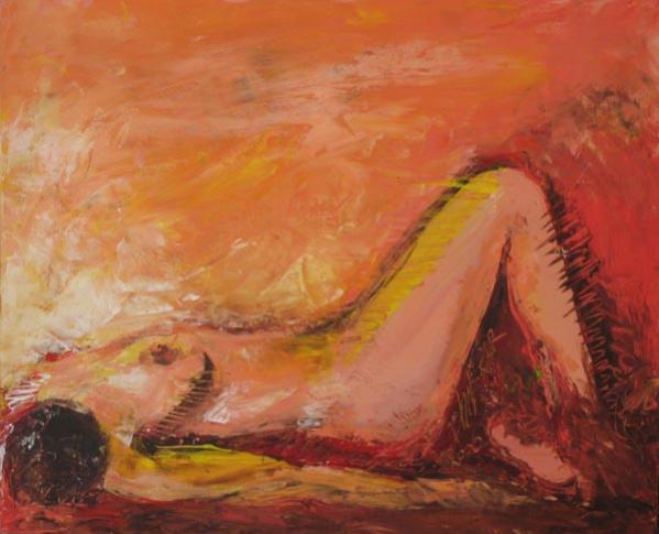 Sieste II - Vanecha Roudbaraki - Cliquer pour afficher en grand