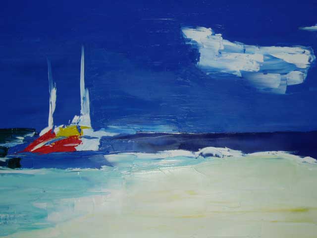 Mouillage St Barth - Daniel Cosset - Click to enlarge