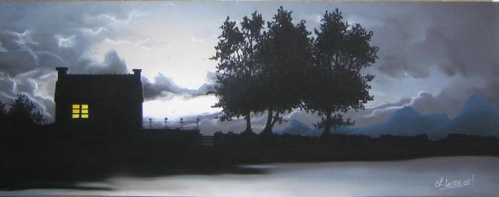 Les trois arbres - Stéphane Losse - Click to enlarge