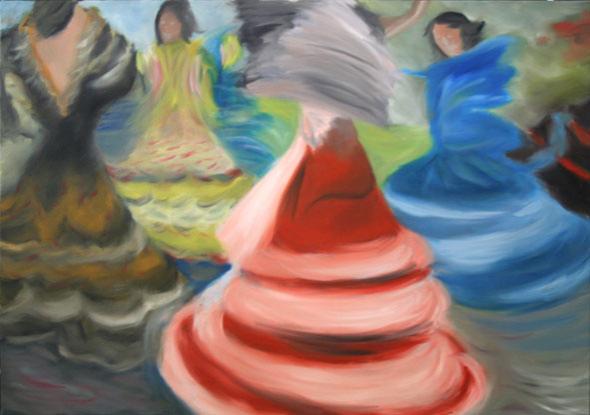 Danseuses de Flamenco - Guillaume Tarayre - Click to enlarge