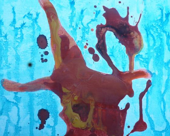 Abstrait 4 - Marjorie Corbran
