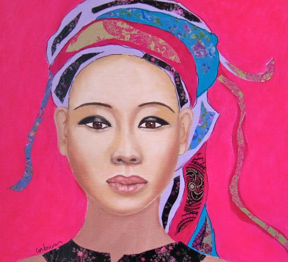 Turban 2 - Marjorie Corbran - Cliquer pour afficher en grand