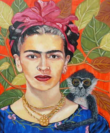 Hommage à Frida Kahlo - Marjorie Corbran
