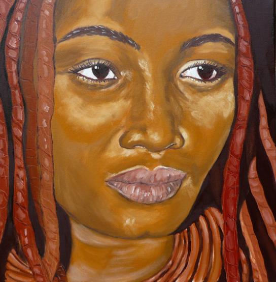 Jeune fille Himba - Marjorie Corbran