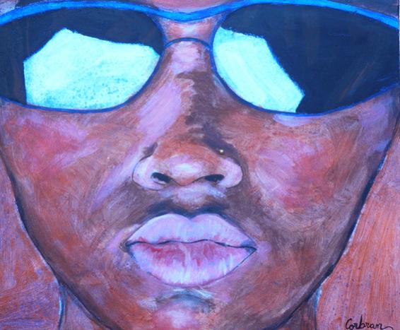 Les lunettes bleues - Marjorie Corbran