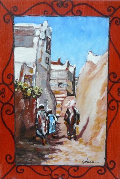 Rue marocaine - Marjorie Corbran