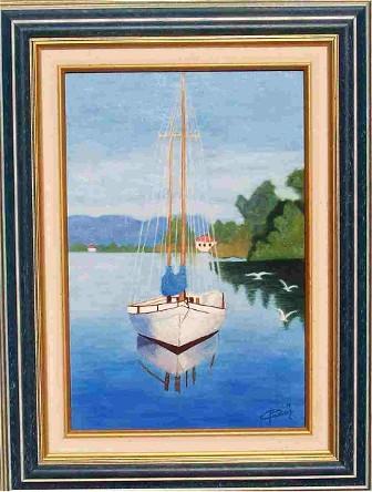 Bateau : Au fil de l'eau - Nicole Pin