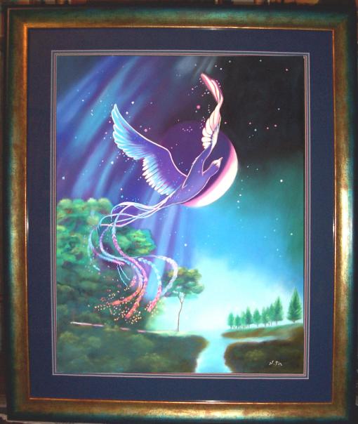 Oiseau - l'envol - Nicole Pin