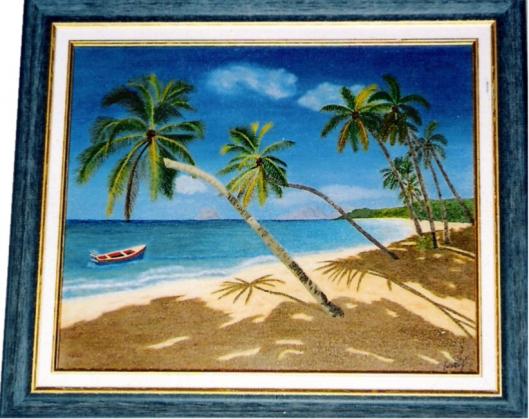 La mer : Plage en Martinique - Nicole Pin