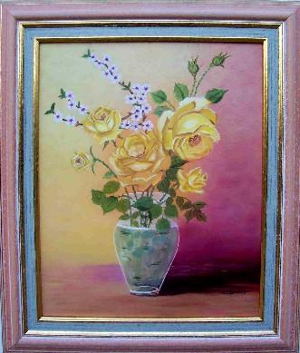 Fleurs : Roses jaunes - Nicole Pin