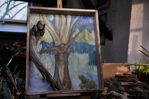 Mystic tree - Jean-Luc Cloux - Click to enlarge