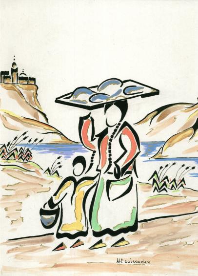 Porteuse pain - Mohamed Ait ben ouissaaden