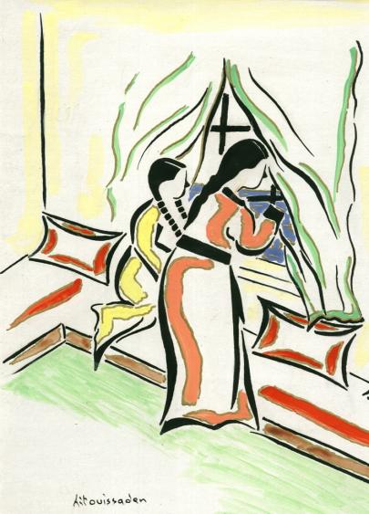 Vue sur le lac - Mohamed Ait ben ouissaaden