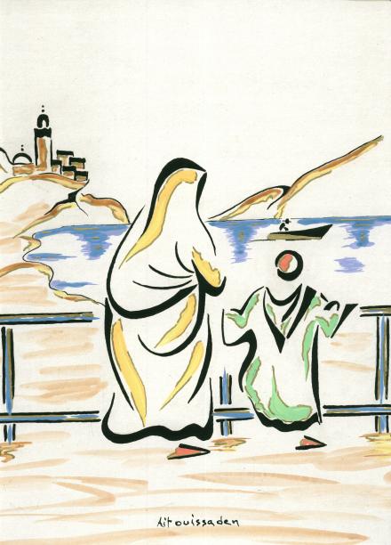 Au bord du lac  2 - Mohamed Ait ben ouissaaden