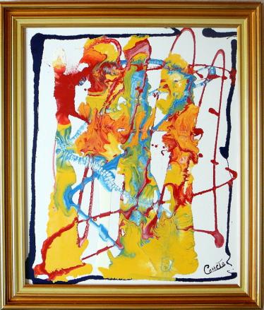Quattre personnages - James Carreta