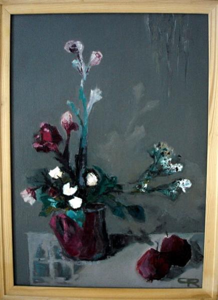 Grey-magenta - Tanasa Camelia