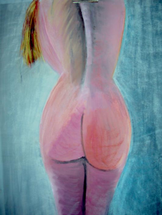 La pensive - Roselyne Halluin