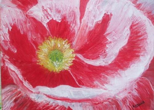 la fleur éclose - Roselyne Halluin