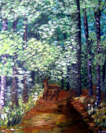 La vie de la forêt - Roselyne Halluin