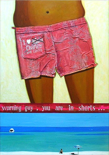 You are in shorts - Patrick Santoni