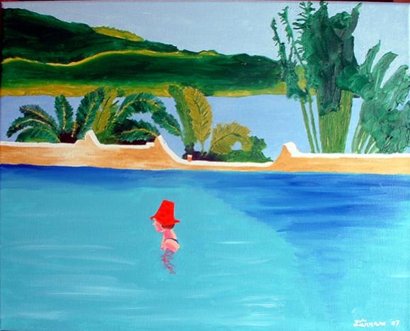 La Bagnante di Acapulco - Aurelio Nicolazzo - Click to enlarge