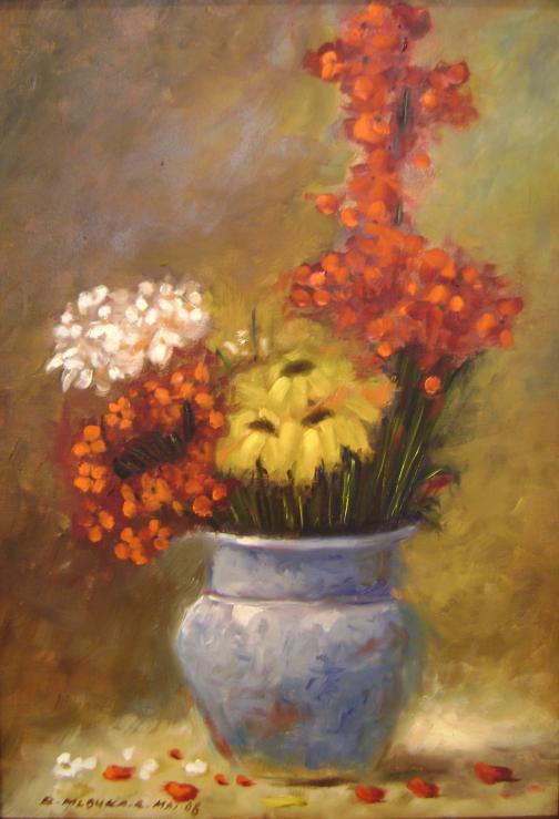 Le vase bleu - Raoudha Ben Mlouka Kochbati