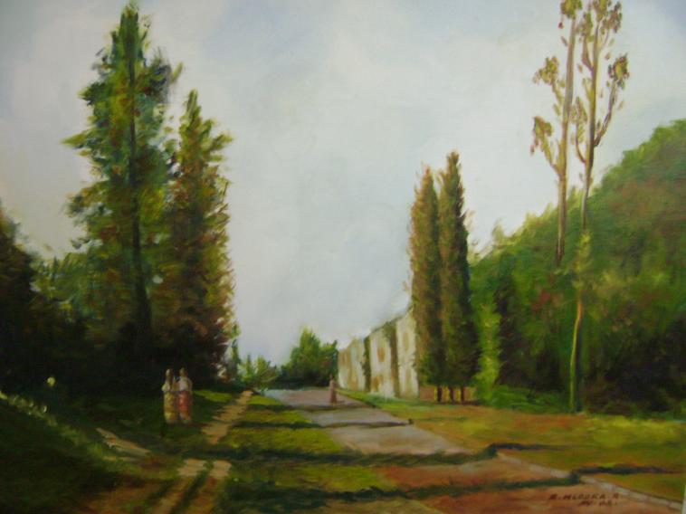 Louveciennes Pissaro - Raoudha Ben Mlouka Kochbati - Cliquer pour afficher en grand