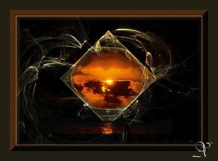 Coucher de soleil - Tina Verpoorten - Click to enlarge