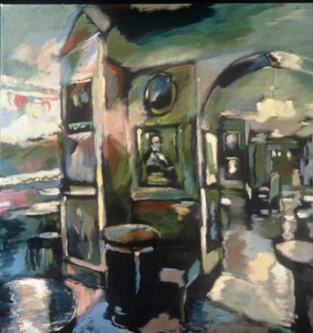 Cafe El Greco (second version) - Boris Sheynes